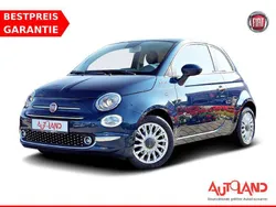 Blau Gebraucht 2022 Fiat 500C Dolcevita Cabrio | 13.990 € (Etwas zu teuer)