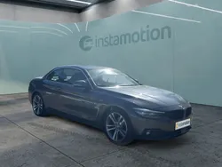 Schwarz Gebraucht 2019 BMW 420 Sport Line Cabrio | 33.550 € (Teuer)