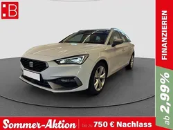 Weiss Gebraucht 2024 Seat Leon FR Kombi | 26.450 € (Guter Preis)