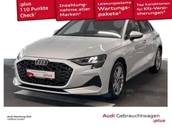 Weiß Gebraucht 2024 Audi A3 Sportback Advanced Limousine | 32.480 € (Fairer Preis)