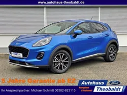 Desert island blue metallic (metallic) Gebraucht 2023 Ford Puma Titanium SUV | 21.990 € (Fairer Preis)