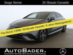 992 lack selenitgrau (metallic) Gebraucht 2024 Mercedes EQE300 AMG Limousine | 46.455 € (Superpreis)
