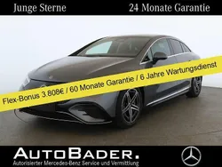 992 lack selenitgrau (metallic) Gebraucht 2024 Mercedes EQE300 AMG Limousine | 46.455 € (Superpreis)