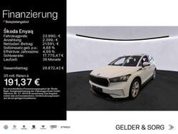 Moonweiss metallic Gebraucht 2023 Skoda Enyaq iV SUV | 23.990 € (Guter Preis)