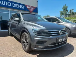 Platinum grey metallic Gebraucht 2021 VW Tiguan Allspace Highline SUV | 33.750 € (Guter Preis)