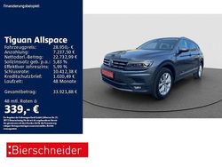 Grau Gebraucht 2021 VW Tiguan Allspace Highline SUV | 28.950 € (Fairer Preis)