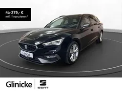 Mitternachtsschwarz Gebraucht 2023 Seat Leon ST FR Kombi | 26.880 € (Etwas zu teuer)