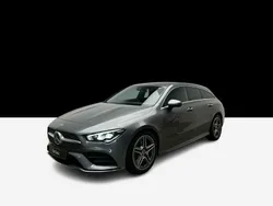 Grau Gebraucht 2023 Mercedes CLA200 Shooting Brake Kombi | 34.990 € (Fairer Preis)