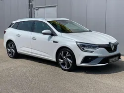 Perlmuttweiß metall Gebraucht 2022 Renault Mégane GrandTour RS Line Kombi | 14.990 € (Fairer Preis)