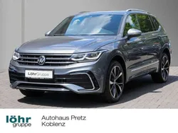 Platinum grey metallic Gebraucht 2024 VW Tiguan Allspace R-line SUV | 49.480 € (Teuer)