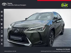 Norigrün (grün) Gebraucht 2021 Lexus UX 250h SUV | 26.980 € (Etwas zu teuer)