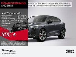 Grau Neu 2025 Audi Q3 Sportback S-Line SUV | 59.900 €