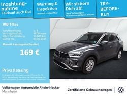Indiumgrau metallic Gebraucht 2024 VW T-Roc Life SUV | 21.991 € (Guter Preis)