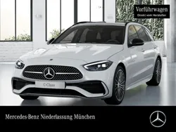 Weiß Gebraucht 2024 Mercedes C220 AMG Limousine | 46.890 € (Fairer Preis)