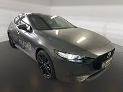 Machine gray Gebraucht 2023 Mazda 3 Exclusive-Line Kleinwagen | 29.490 € (Fairer Preis)