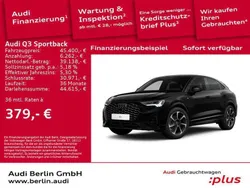 Mythosschwarz metallic Gebraucht 2024 Audi Q3 S-Line SUV | 45.300 € (Teuer)
