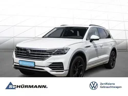 Pure white Gebraucht 2022 VW Touareg Elegance SUV | 52.749 € (Guter Preis)