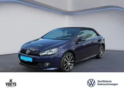 Blau Gebraucht 2016 VW Golf Cabriolet LOUNGE Cabrio | 14.480 € (Fairer Preis)