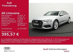 Florettsilber metallic Gebraucht 2022 Audi A6 Design Limousine | 37.810 € (Fairer Preis)