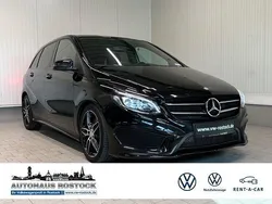 Kosmoschwarzmetallic (metallic) Gebraucht 2017 Mercedes B220 AMG Van / Kleinbus | 18.500 € (Guter Preis)