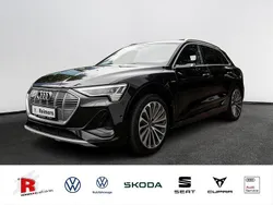 Schwarz Gebraucht 2021 Audi e-tron S-Line SUV | 44.740 € (Teuer)
