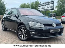 Schwarz Gebraucht 2016 VW Golf VII Allstar Limousine | 12.950 € (Fairer Preis)
