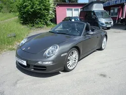 Schiefermetallic Gebraucht 2008 Porsche 911 Carrera Cabriolet Cabrio | 44.900 € (Teuer)
