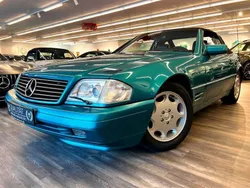 Vivianit grün metallic individ Gebraucht 1996 Mercedes SL320 Cabrio | 38.800 €
