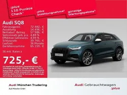 Galaxisblau metallic Gebraucht 2022 Audi SQ8 Ambiente SUV | 72.482 € (Etwas zu teuer)