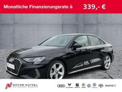 Mythosschwarz metallic Gebraucht 2024 Audi A3 S-Line Limousine | 32.450 € (Superpreis)