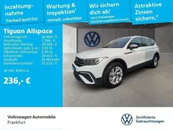 Pure white/pure white Gebraucht 2024 VW Tiguan Allspace Life SUV | 36.250 € (Superpreis)