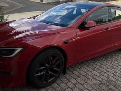 Rot Gebraucht 2022 Tesla Model S Plaid Kleinwagen | 73.500 € (Fairer Preis)