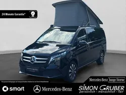 Obsidianschwarz (metallic) Gebraucht 2024 Mercedes V300 Marco Polo Van / Kleinbus | 77.700 € (Superpreis)