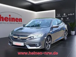 Grau Gebraucht 2018 Honda Civic Elegance Limousine | 17.799 € (Fairer Preis)