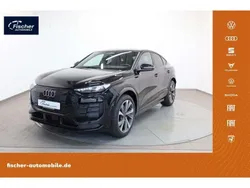Schwarz Gebraucht 2025 Audi Q6 Sportback e-tron S-Line SUV | 77.980 €