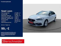 Weiss Gebraucht 2024 Seat Leon FR Kombi | 27.990 € (Fairer Preis)