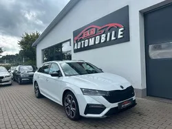 Bila moon/moon white Gebraucht 2021 Skoda Octavia RS Kombi | 19.900 € (Fairer Preis)
