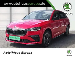 Rot met. Gebraucht 2024 Skoda Scala Monte Carlo Kleinwagen | 28.990 € (Etwas zu teuer)