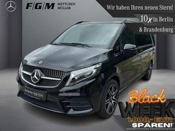 Obsidianschwarz metallic Gebraucht 2021 Mercedes V300 Avantgarde Edition Van / Kleinbus | 49.870 € (Guter Preis)