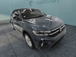 Blau Gebraucht 2024 VW T-Roc Cabriolet R-line Cabrio | 36.640 € (Fairer Preis)