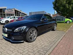 Obsidianschwarz metalliclack Gebraucht 2017 Mercedes C250 AMG line Cabrio | 27.690 € (Guter Preis)