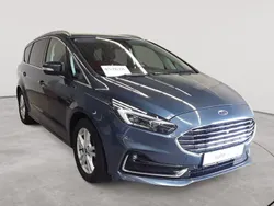 Chromablau metallic Gebraucht 2020 Ford S-MAX Titanium Van / Kleinbus | 15.490 € (Teuer)