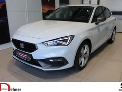 Nevada weiß Gebraucht 2024 Seat Leon FR Limousine | 26.480 € (Guter Preis)
