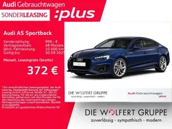 Navarrablau metallic Gebraucht 2024 Audi A5 Sportback S-Line Limousine | 39.430 € (Guter Preis)