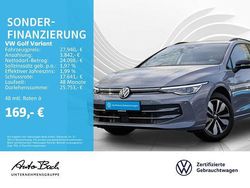 Grau (mondsteingrau) Gebraucht 2024 VW Golf VIII Goal Kombi | 27.940 € (Fairer Preis)