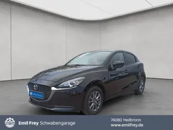 Jet black Gebraucht 2022 Mazda 2 Exclusive-Line Limousine | 15.990 € (Fairer Preis)