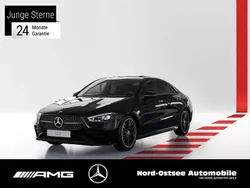 Metalliclack kosmosschwarz Gebraucht 2024 Mercedes CLA200 AMG Coupé | 38.490 € (Fairer Preis)