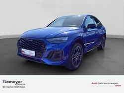 Blau Gebraucht 2024 Audi Q5 Sportback S-Line SUV | 53.690 € (Fairer Preis)