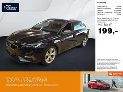 Midnight schwarz Gebraucht 2024 Seat Leon FR Kombi | 26.980 € (Fairer Preis)