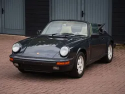 Blau Gebraucht 1987 Porsche 911 Cabrio | 49.900 €